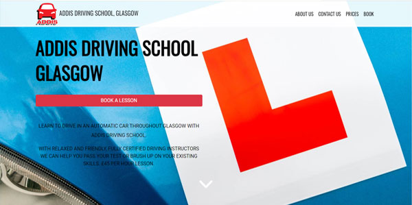 Addis Driving School - Automatic Driving Lessons in Glasgow South