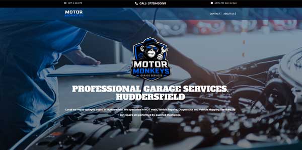 Motor Monkey Car Garage