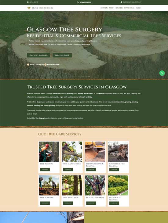 Glasgow based Tree Surgeon